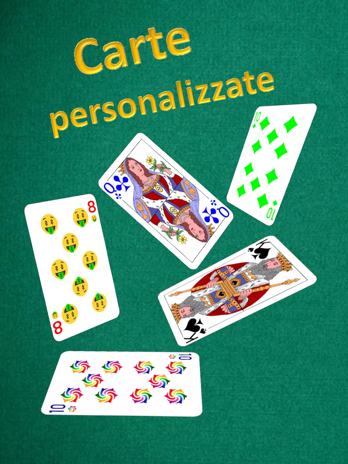 carte gioco personalizzate